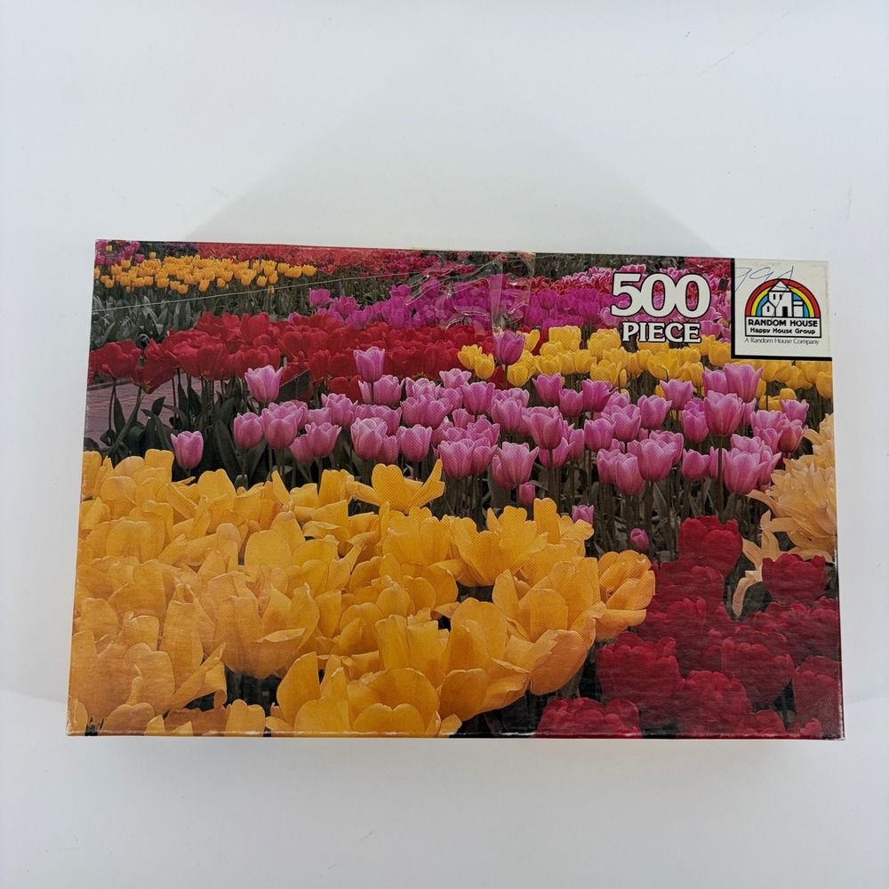 Random House Encore Classic Dutch Tulips Jigsaw Puzzle 500 Piece 13x20